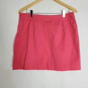 Tory Burch Cotton Coral Skirt Size 8